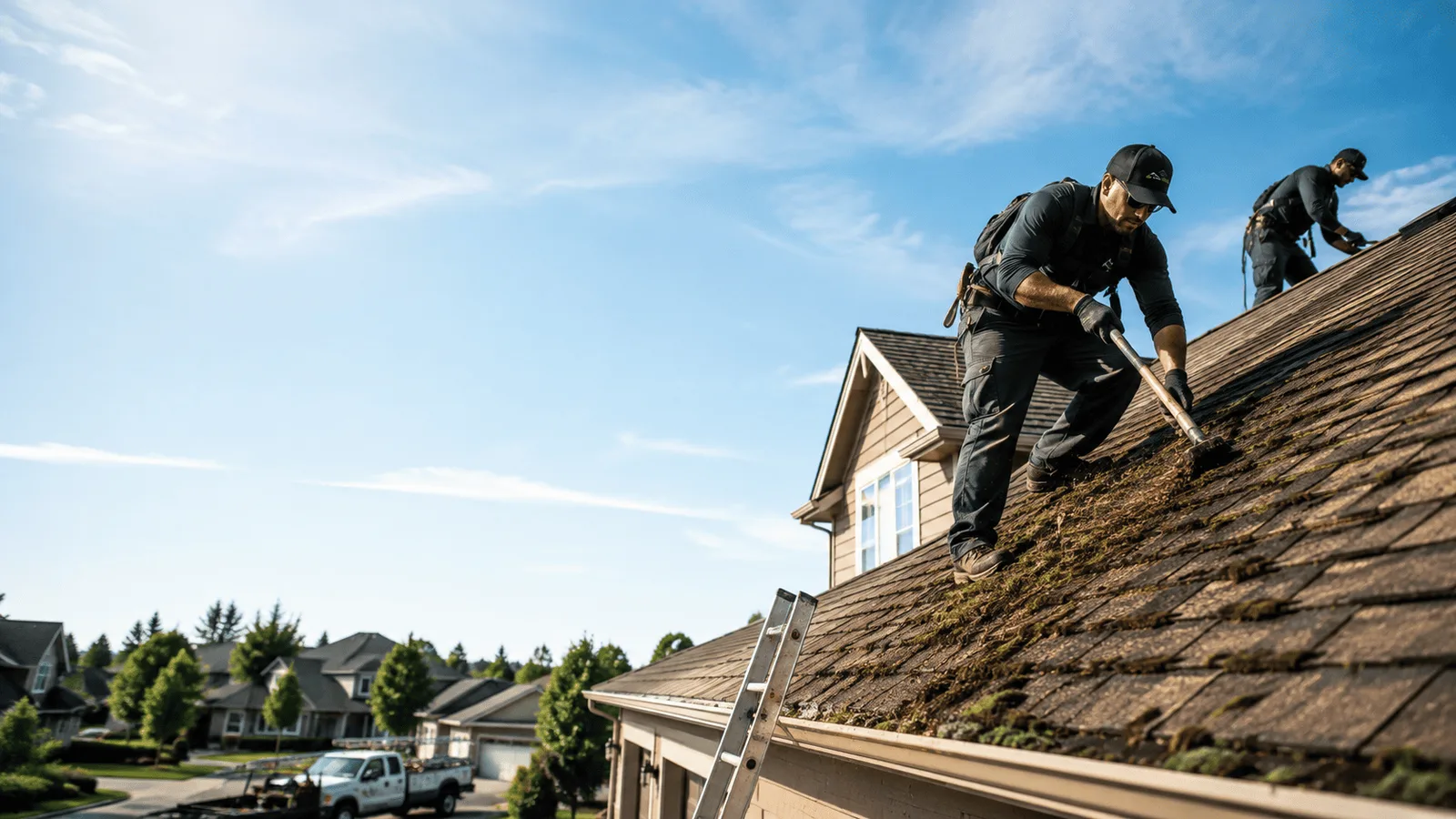 Roof Moss Removal in Lugoff, SC near me